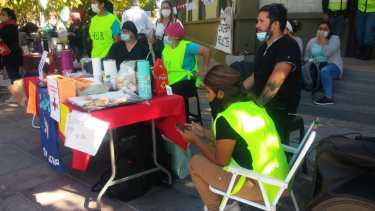 Este viernes las protestas en Neuquén fueron en Casa de Gobierno
