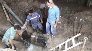 Por rotura de acueducto, la zona alta de Roca podría quedar sin agua o baja presión