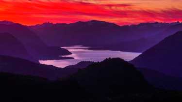 El Lácar, donde empieza el maravillosa camino de los Siete Lagos que une a San Martín de los Andes con Villa La Angostura. Foto archivo: Patricio Rodríguez
