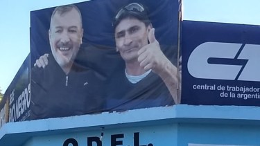 En 2018,  Aguiar encabezó con Báez una lista de candidatos a la CTA. (foto: archivo)