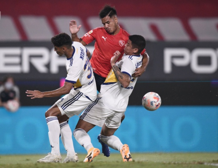 Independiente y Boca protagonizaron un partido muy friccionado con varias acciones discutibles. Foto: prensa Independiente 