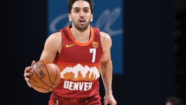 Campazzo defendió bien y atacó mal en la victoria de Denver sobre Philadelphia, por la NBA. 