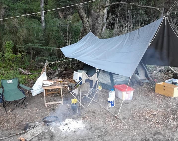 Es importante avisar a las autoridades y acampar en lugares habilitados, insisten desde el Parque Nacional Lanín. (Gentileza)