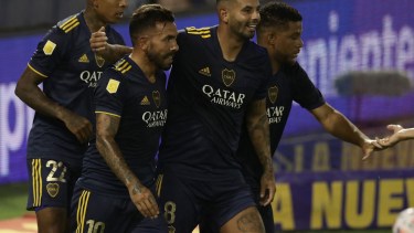 Cardona la rompió contra Vélez pero en la semana se lesionó y no llegó al superclásico. 