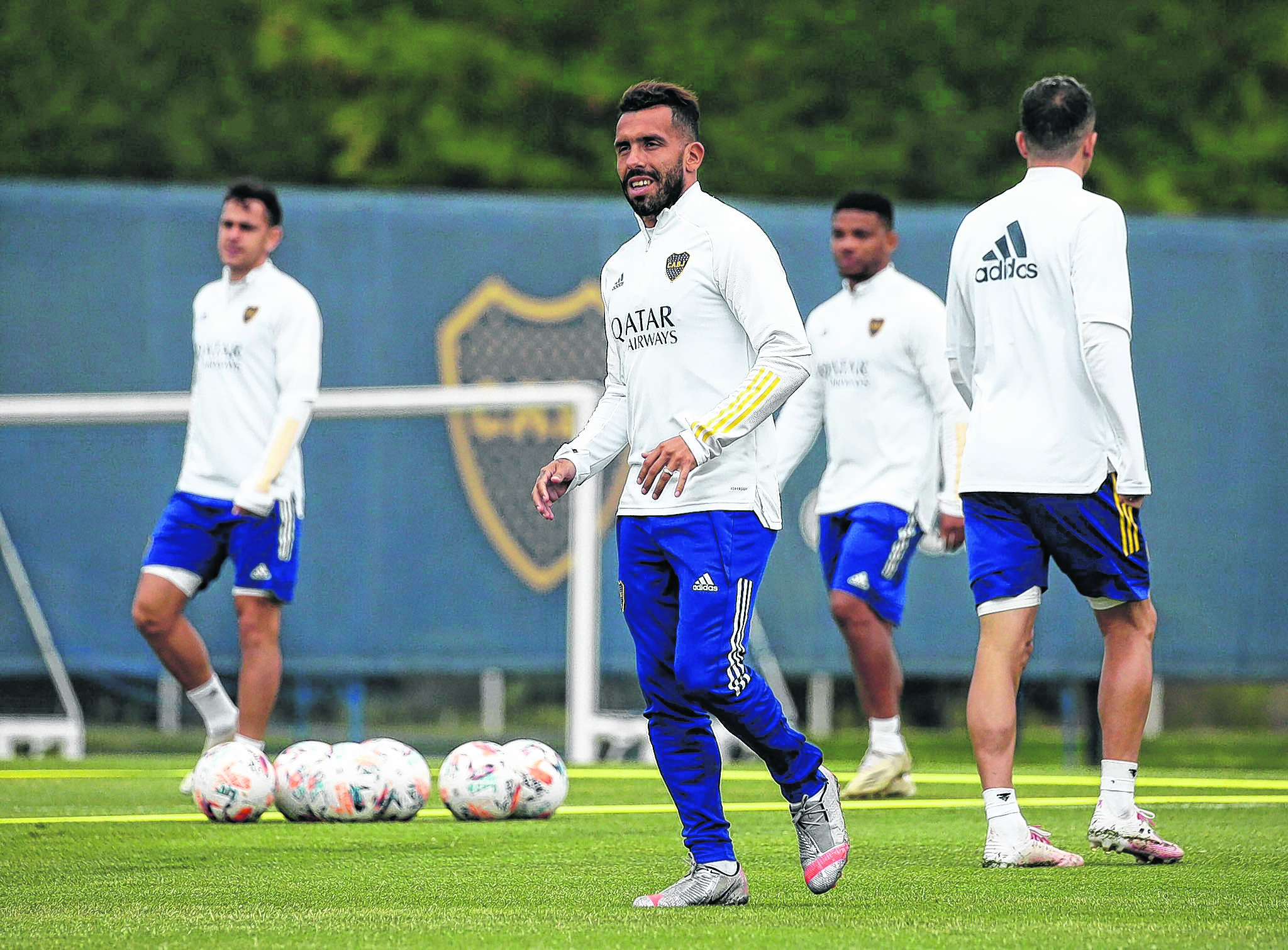 El posible regreso de Tevez es la gran novedad en Boca. 