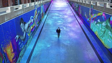 Chile entrará mañana en cuarentena nuevamente por la cantidad de casos de coronavirus. Foto: AP