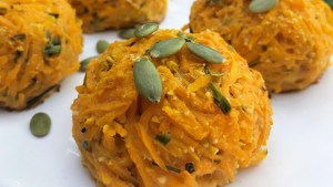 Croquetas de calabaza para el picoteo