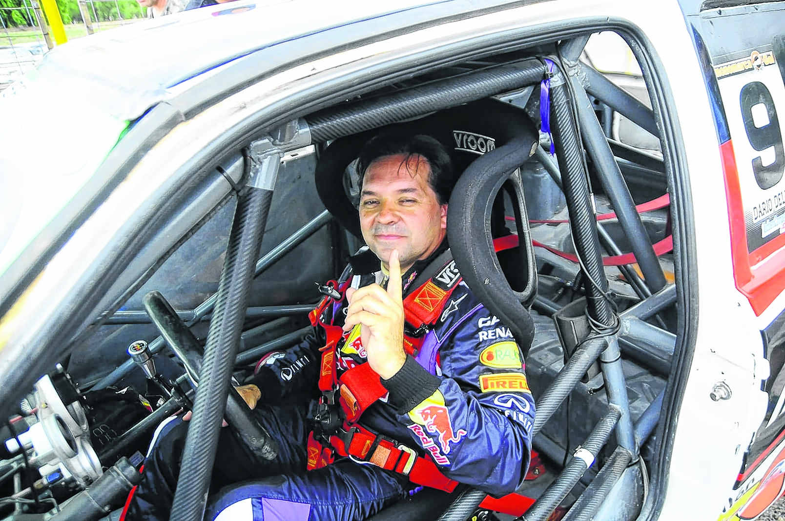 Darío Delvas está entre los principales candidatos al título, pero necesita una victoria en el Gran Premio Juan C. López que se disputará en el autódromo de Roca. Gentileza.