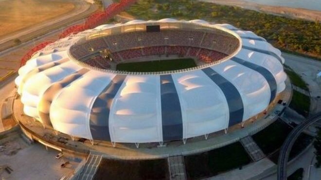 Imágenes imponentes del Estadio Único de Santiago del Estero. 
