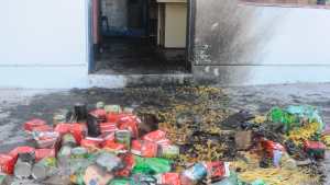 Investigan un incendio en local de la Uocra de Regina