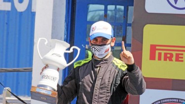 Jara subió otra vez al podio en la Fórmula 3 Metropolitana