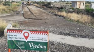 Finalizan en Viedma el arreglo del ingreso al barrio Jardín III