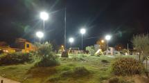 Imagen de Nuevas luminarias Led en espacios públicos de Viedma