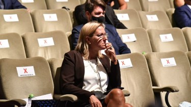 "Se olvidó de plantear la enorme deuda generada" dijo Martini sobre el discurso de Carreras. Foto: Marcelo Ochoa.