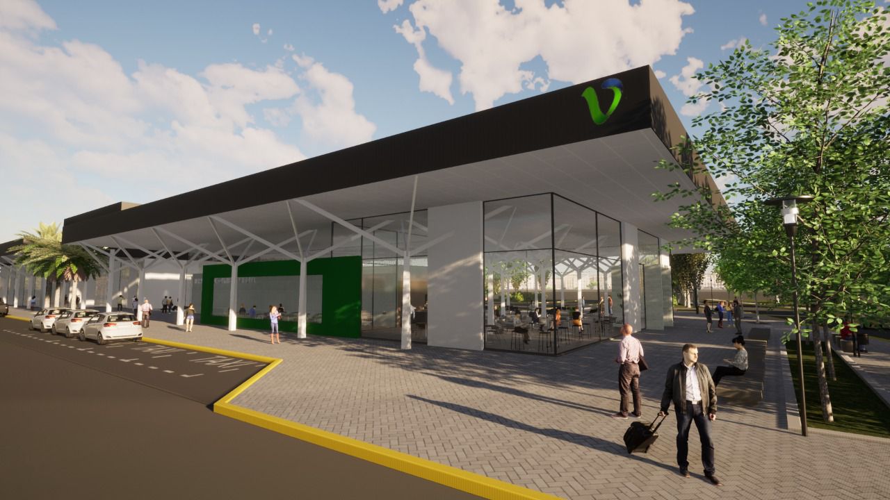 Uno de los proyectos que Nación anunció, es la nueva terminal de Viedma. Archivo