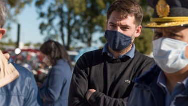 El ministro de Gobierno, Rodrigo Buteler, indicó que se coordinará con los municipios para que haya un mayor control a la circulación (@rionegrogob)