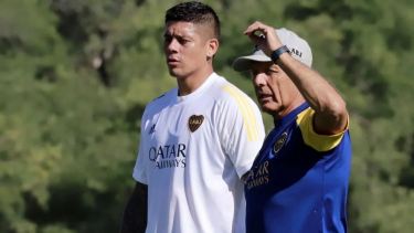 Marcos Rojo será titular por primera vez en el Xeneize.