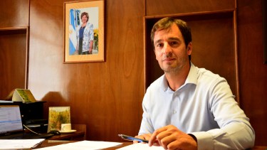 NicolMartin asumió como secretario de Hacienda. Foto : Marcelo Ochoa