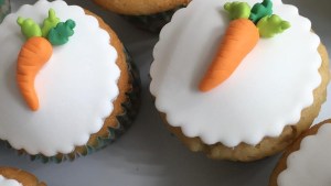 Mini carrot cake para compartir