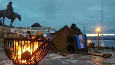 La vigilia comenzó el jueves a las 20. Foto: gentileza