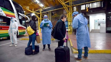 Al igual que otros puntos del país, en La Pampa se realizan los testeos correspondientes. Foto: gentileza diario La Arena.-