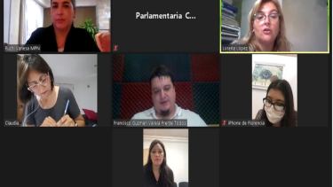 EL proyecto fue presentado por el bloque del MPN de Centenario.  Foto: Gentileza  Concejo Deliberante de la ciudad de Centenario.