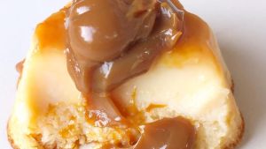 Flan de coco y leche condensada