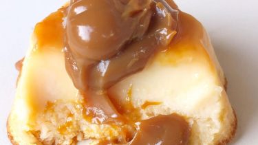 Flan de coco y leche condensada