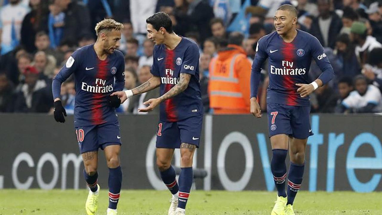Neymar, Di María y Mbappé, el tridente de fuego de los parisinos que van por una nueva final.