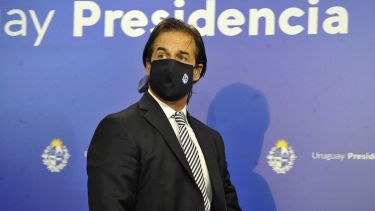 "Quiero matar al presidente", dijo el joven en el video sobre Lacalle Pou. Foto: Télam.-