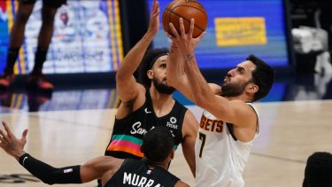 Con Campazzo, esta noche Denver vuelve a enfrentar a los Spurs