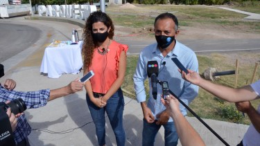 Ana Servidio y Marcelo Zúñiga pusieron un manto de sospecha sobre el interés de habilitar residencias permanentes en la Isla 132 (Yamil Regules)