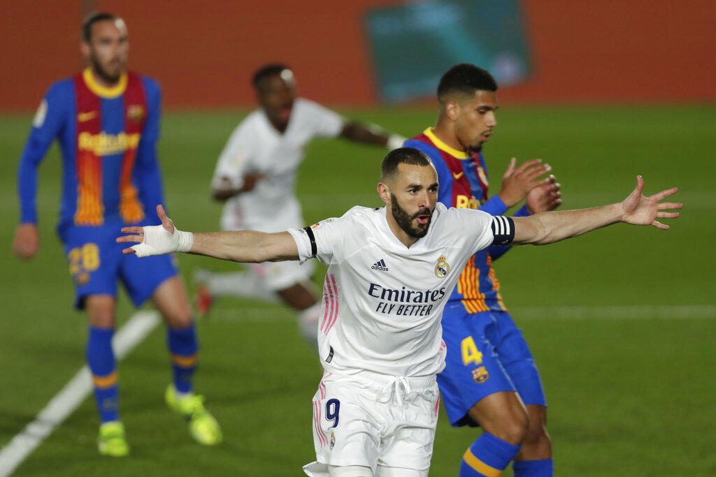 Con goles de Benzema y Kroos, Real Madrid superó a Barcelona en el ...