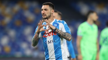 Napoli tuvo una excelente actuación ante Lazio. (Foto: AP)