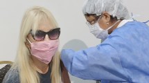Imagen de El «palito» de Graciela Alfano a Susana Giménez luego de vacunarse