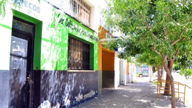 El municipio de Huergo espera la restitución del un edificio cedido al Banco de la Nación Argentina.  (Foto Néstor Salas)