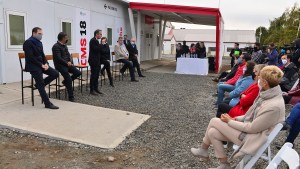Katopodis dijo que es «cuestión de días» la inauguración del hospital modular de Bariloche
