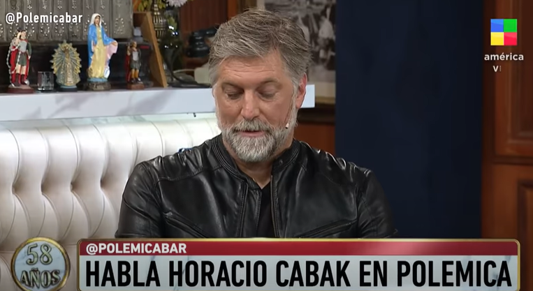 Horacio Cabak habló de su separación. 