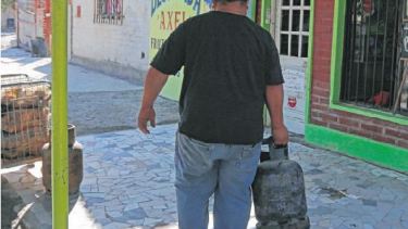 En 2020 se implementó por primera vez el programa de garrafas y se entregaron 6.438. Foto Juan Thomes