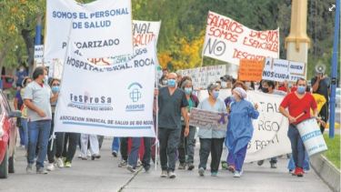 Trece días después del último paro, los trabajadores vuelven a la calle. (Foto: Juan Thomes)
