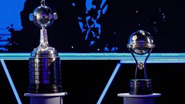 El sorteo que se realiza en la sede de la Conmebol, en Paraguay.