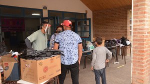 Se reciben donaciones para vecinos de Chacra Monte afectados por las lluvias