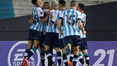 Racing se sobrepuso a la expulsión de Orban y logró tres puntos claves.
