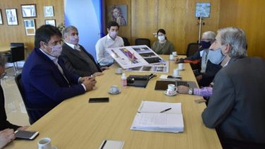 Las autoridades de EPSE permanecerán hasta mañana en Neuquén (foto gentileza 