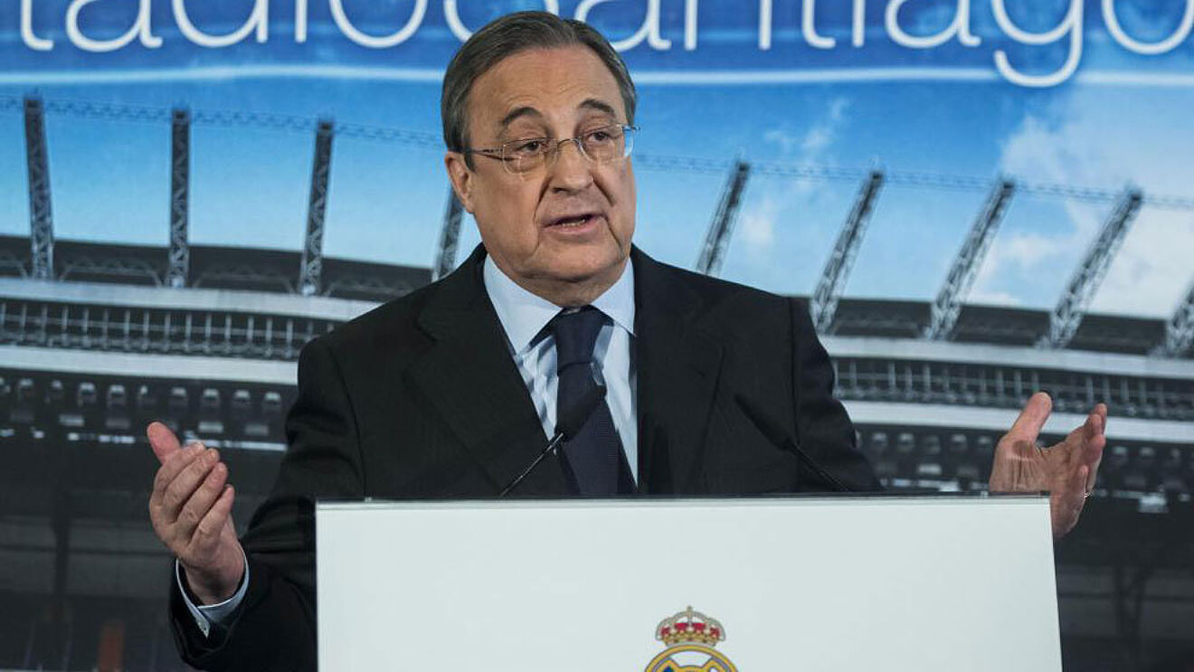 El presidente de Real Madrid afirmó que la Superliga Europea todavía sigue en pie.