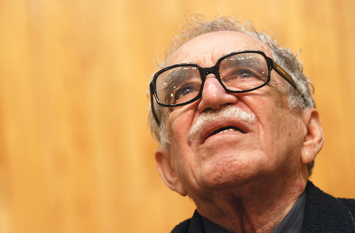 Gabriel García Márquez recibió el Premio Nobel de Literatura en 1982 a los 55 años. (Photo by IVAN GARCIA / AFP)