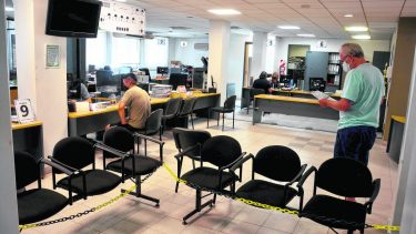 La recuperación tributaria post cuarentena se advirtió esencialmente en la segunda parte, a partir del repunte económico. Foto Archivo: Marcelo Ochoa.