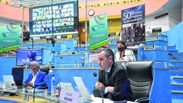 La legislatura tuvo se segunda sesión del año. Foto: Marcelo Ochoa.