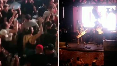 Pablo Lescano estaba tocando en el boliche que fue clausurado. (Gentileza).-