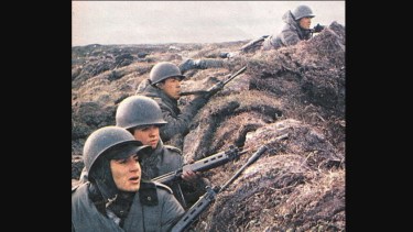 Pedro Olave estuvo 72 días en Malvinas. 